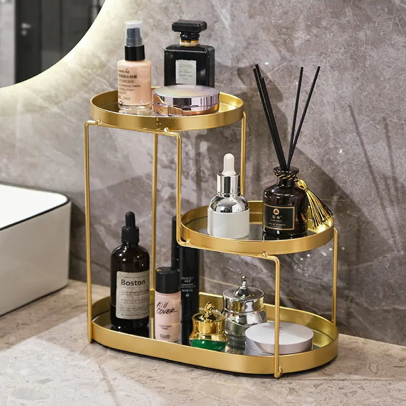 Organizador de almacenamiento de cosméticos para baño