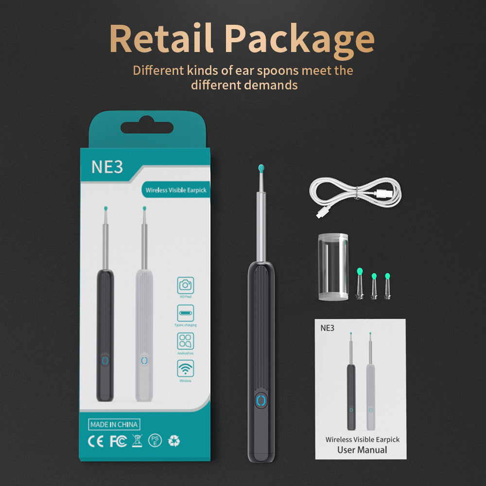 Wireless Ear Endoscope Wax Removal Kit