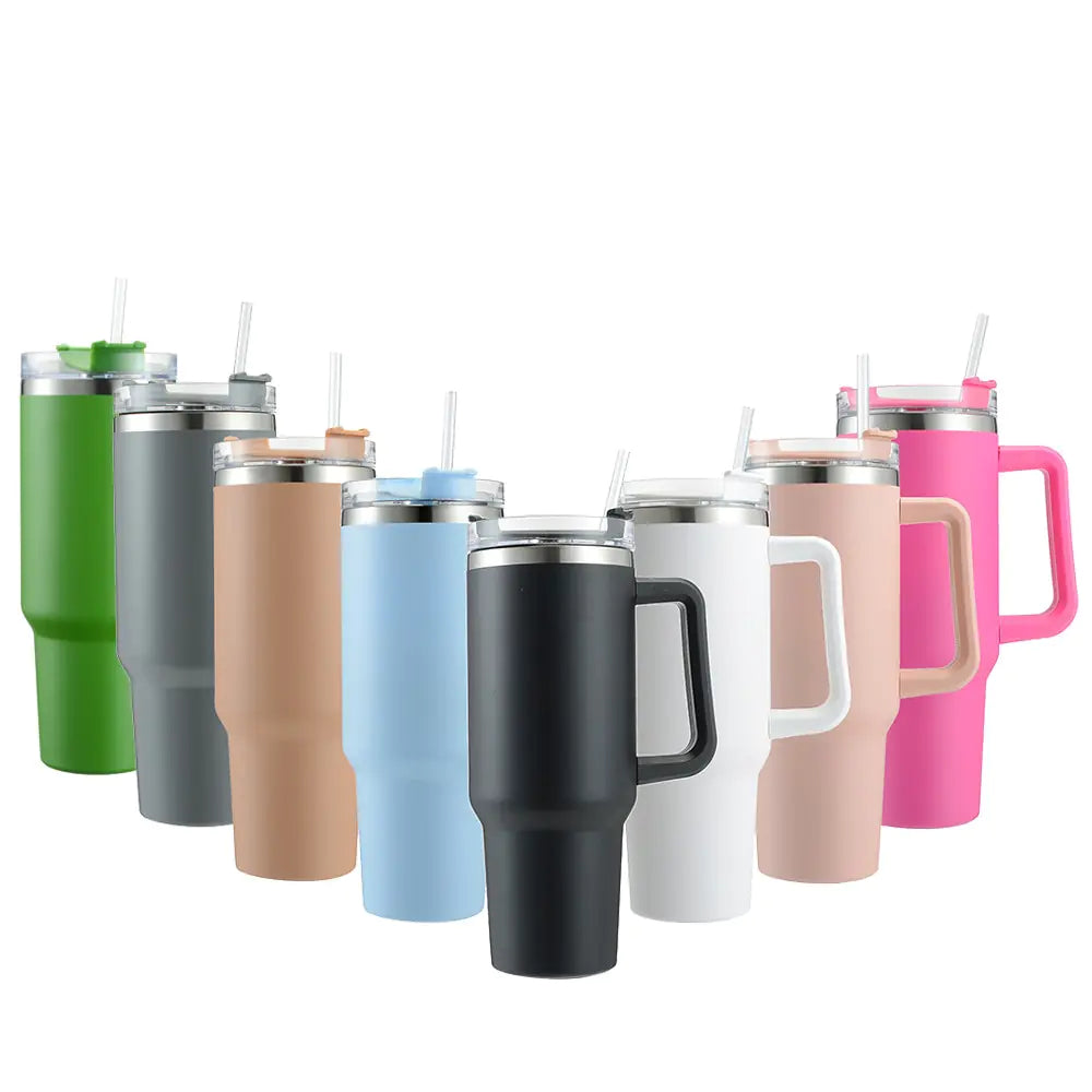 In-Car Vacuum Flasks Portable Water Bottle 40oz Mug