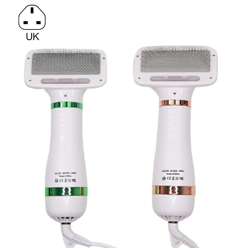 2-in-1 Portable Pet Grooming Dryer and Comb