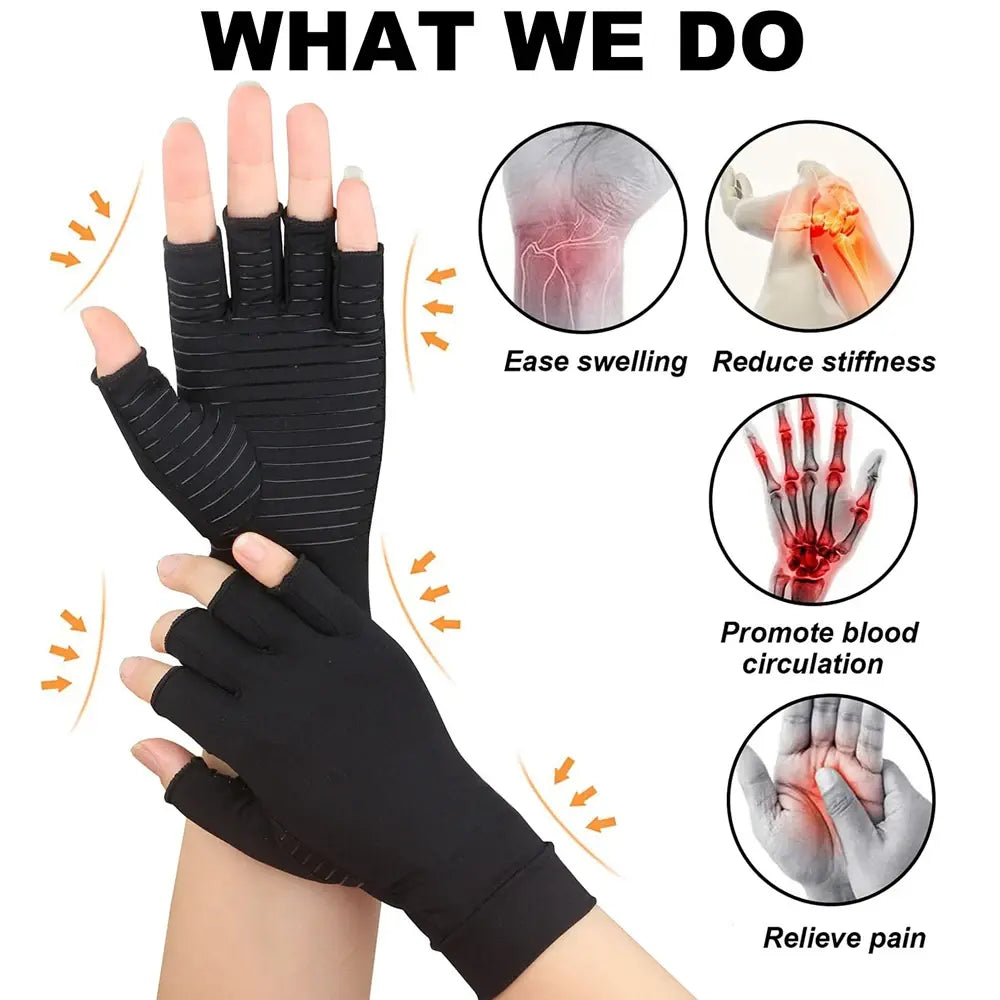 Guantes de compresión para artritis