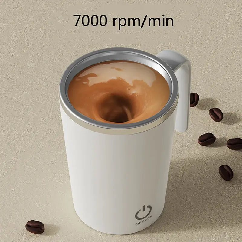 Taza magnética automática con auto-sirring