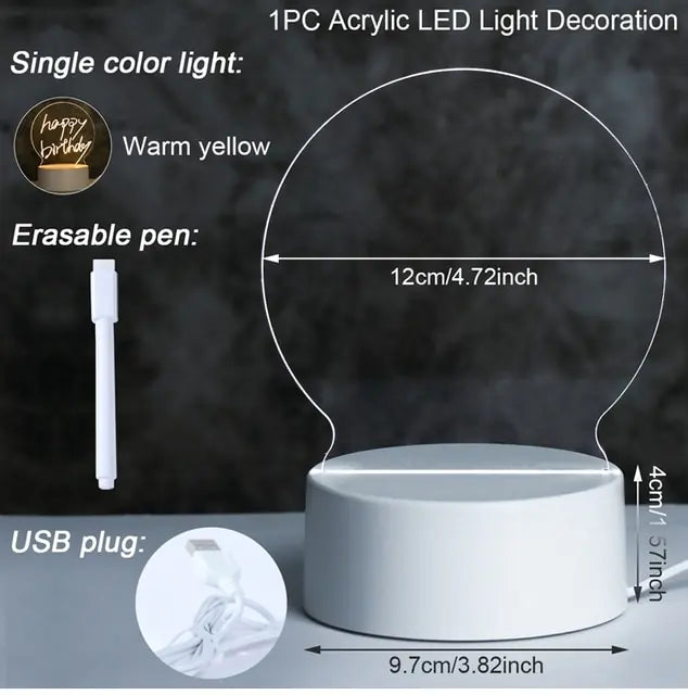 Romantic Usb Led Night Light