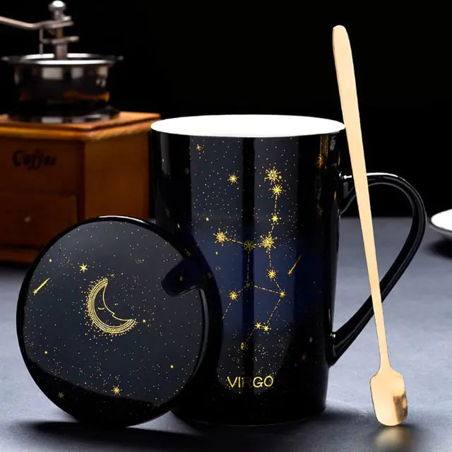 12 Zodiac Constellation Mug Set