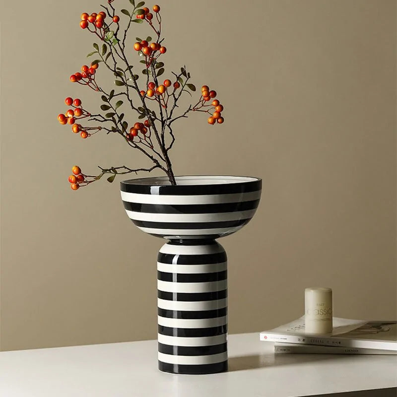 Blumenvase aus Keramik