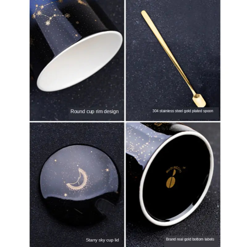 12 Zodiac Constellation Mug Set