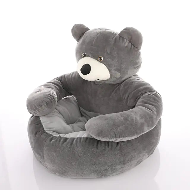 Warm Plush Bear Hug Pet Bed