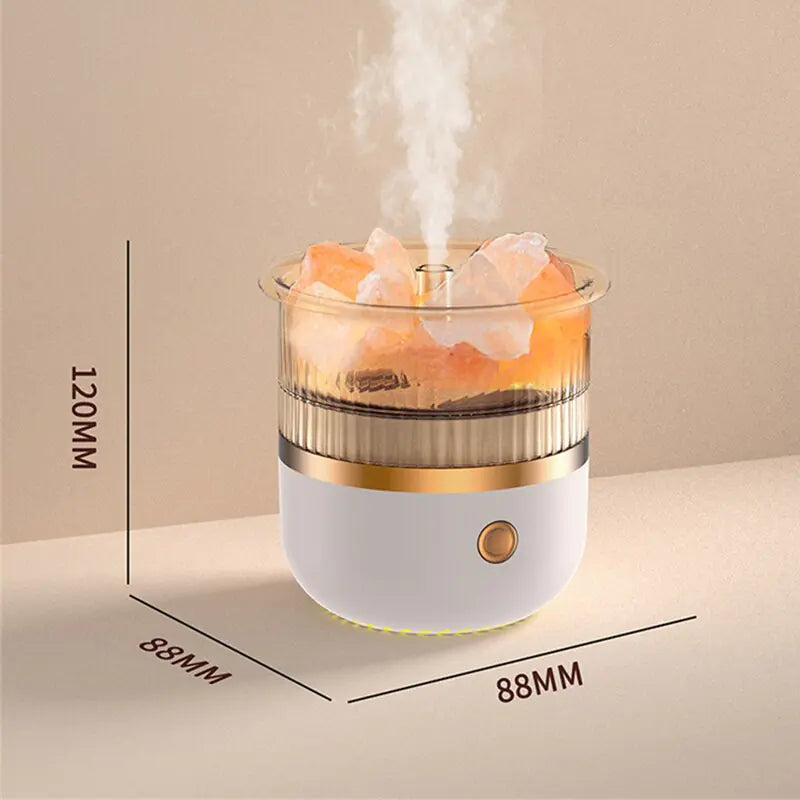 Humidificador ultrasónico con difusor de aceites esenciales