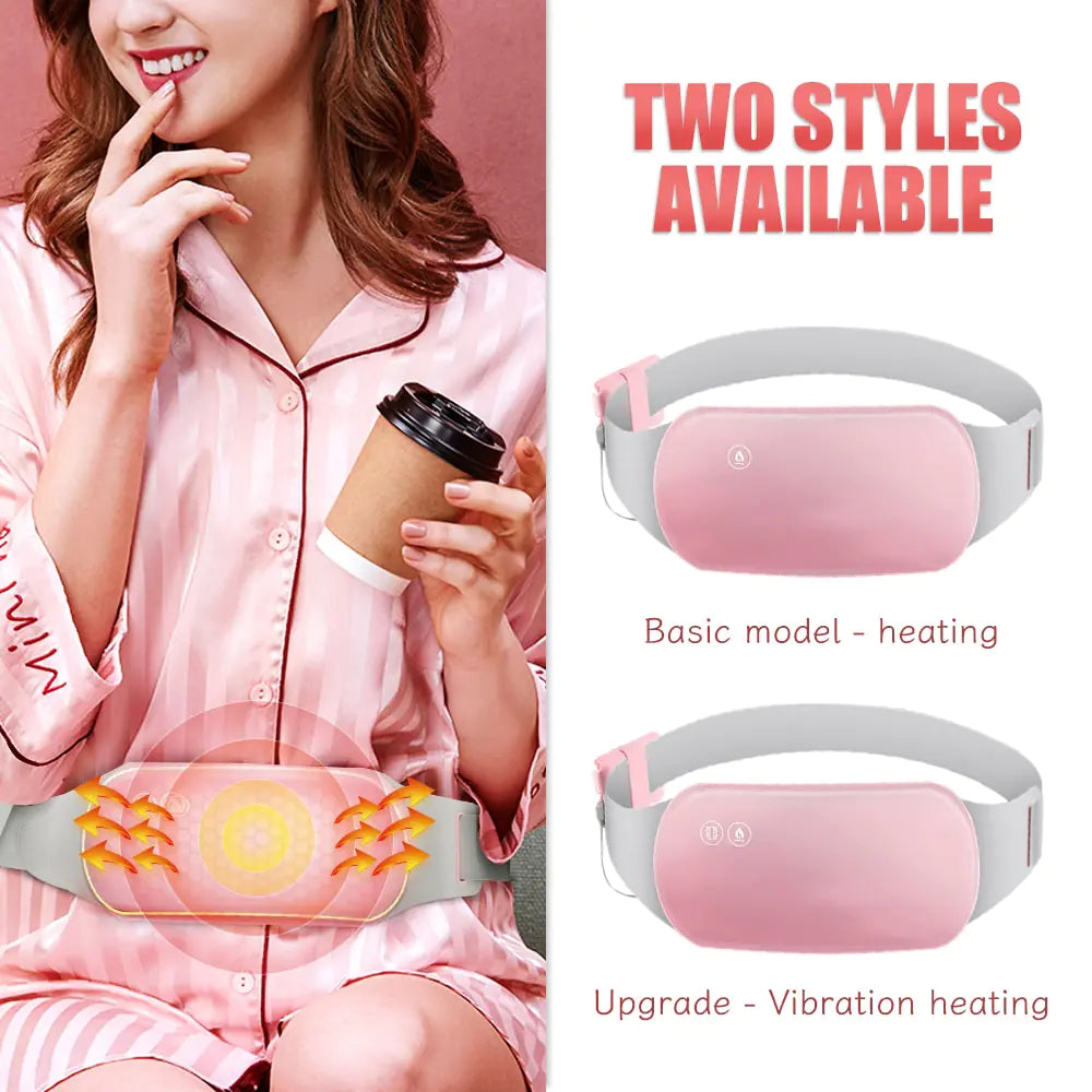 Electric Heated Menstrual Pain  Belt Massager