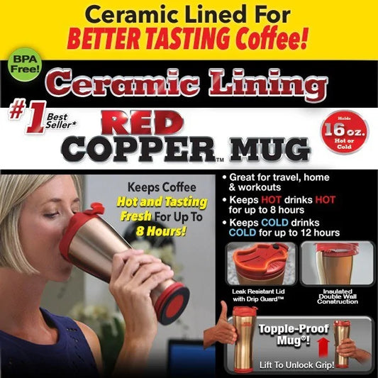 Red Copper Mug