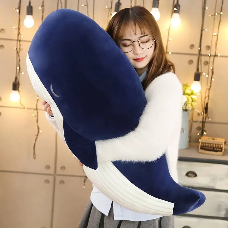 Soft Little Blue Whale Plush Toys