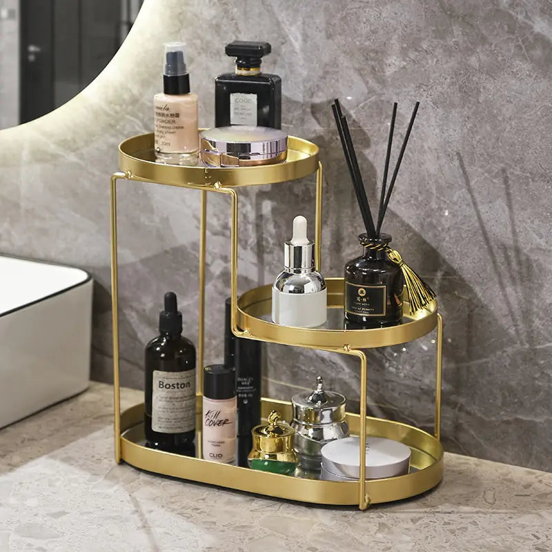 Organizador de almacenamiento de cosméticos para baño