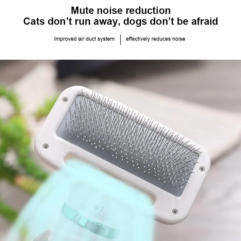 2-in-1 Portable Pet Grooming Dryer and Comb