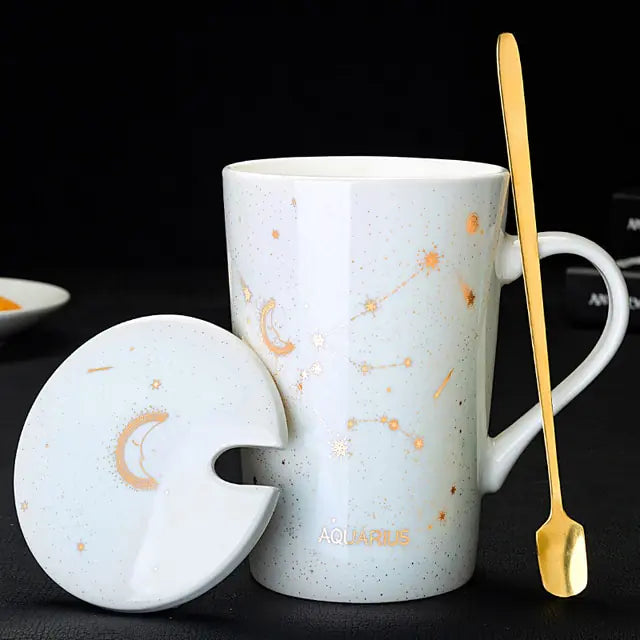 12 Zodiac Constellation Mug Set