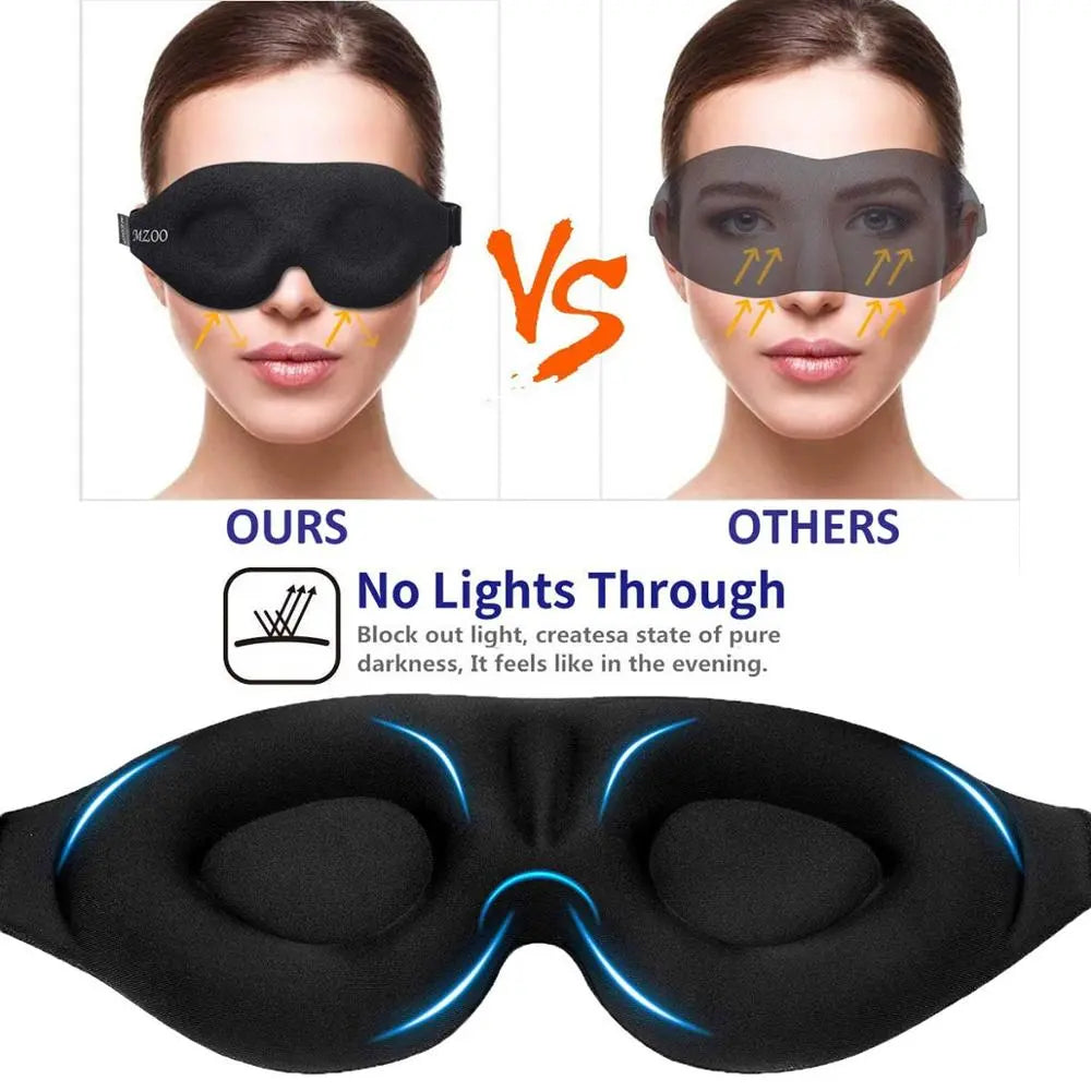 3D Contoured Eye Mask for Sleeping