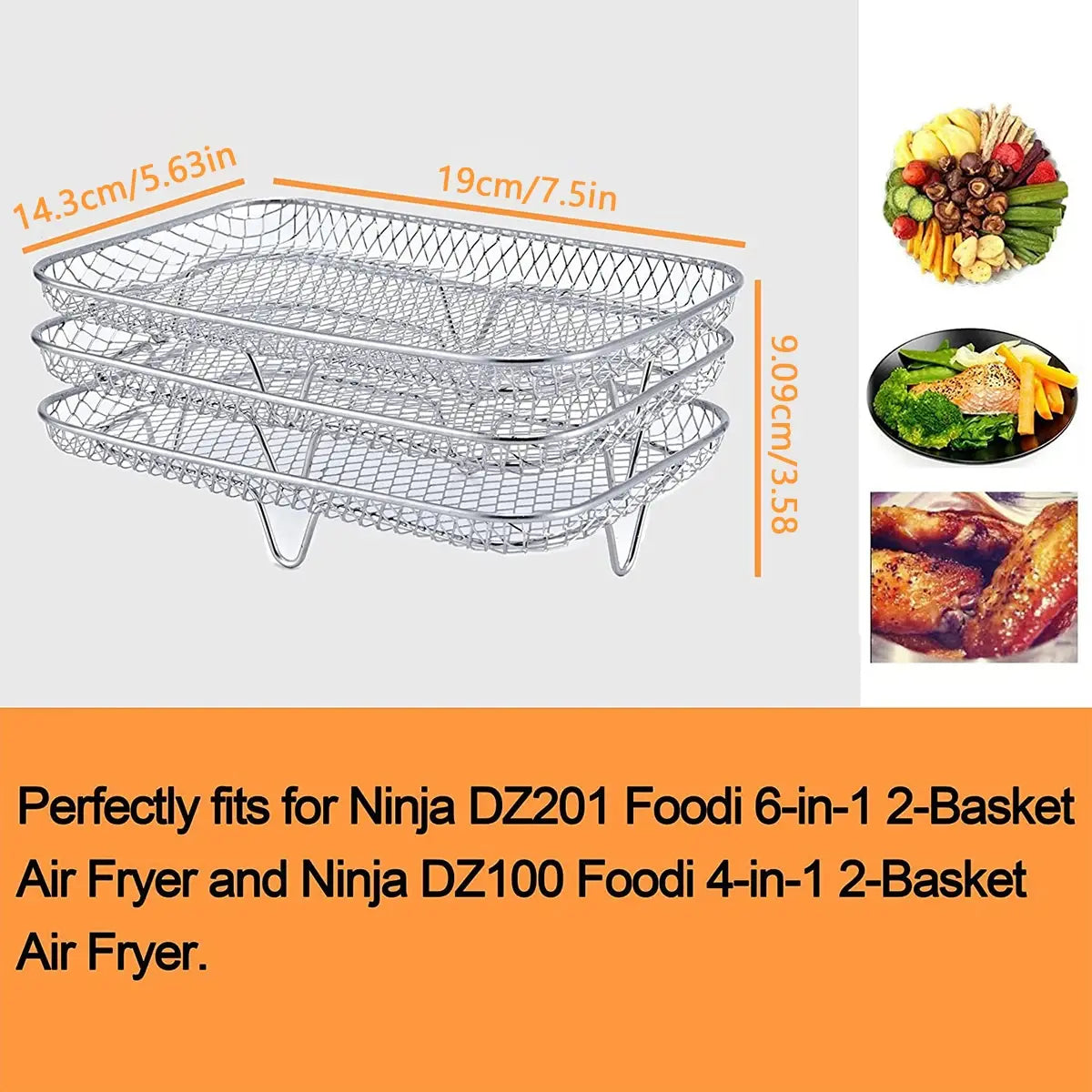 Stackable Grilling Rack