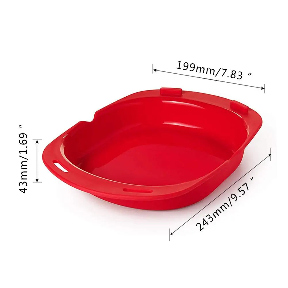 Microwave Oven Silicone Omelet Mold Tool