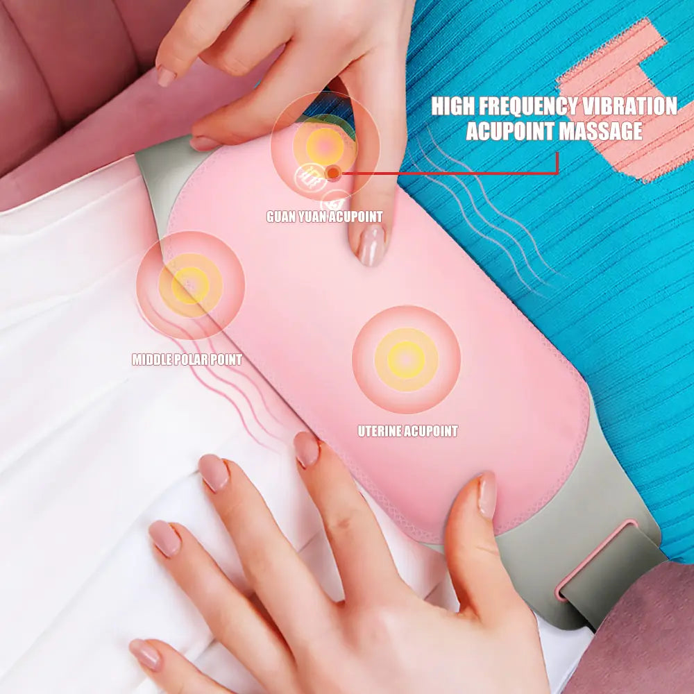 Electric Heated Menstrual Pain  Belt Massager