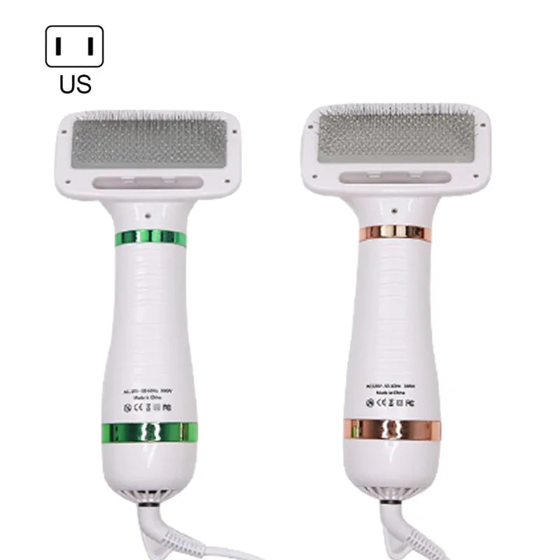 2-in-1 Portable Pet Grooming Dryer and Comb