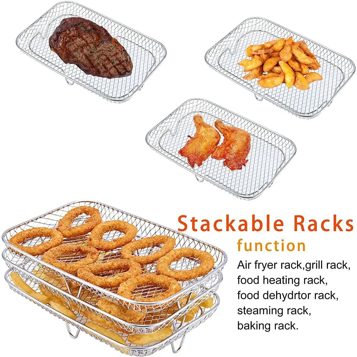 Stackable Grilling Rack