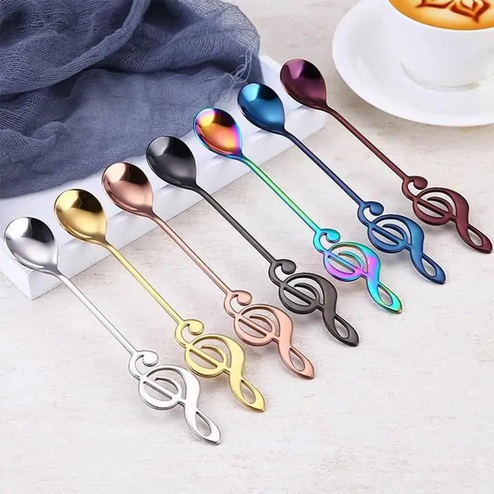 Musical Note Coffee Spoons