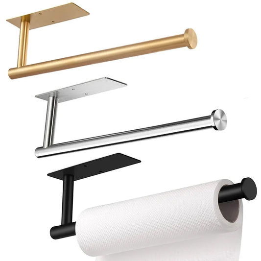 Adhesive Stainless Steel Paper Holder