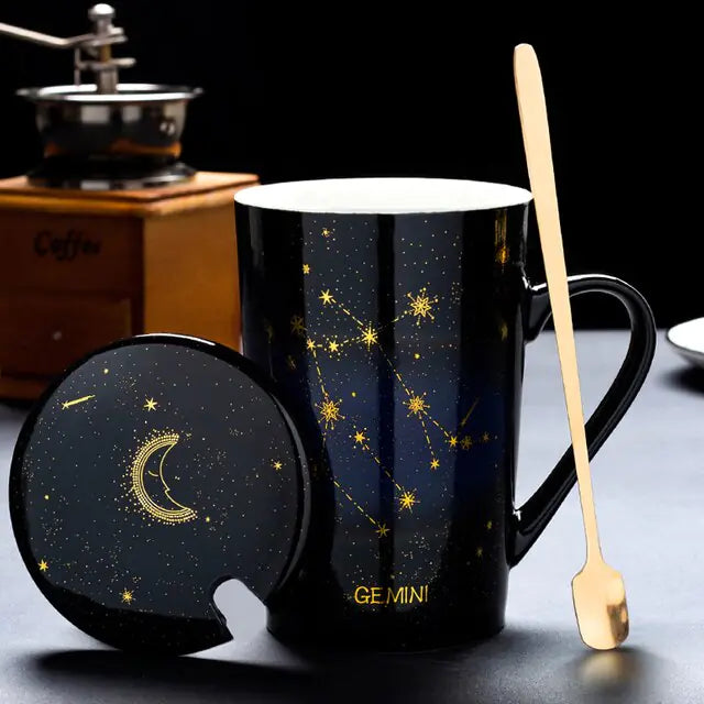 12 Zodiac Constellation Mug Set