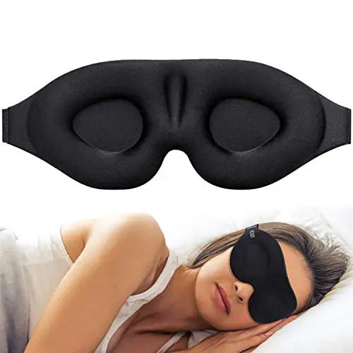 3D Contoured Eye Mask for Sleeping