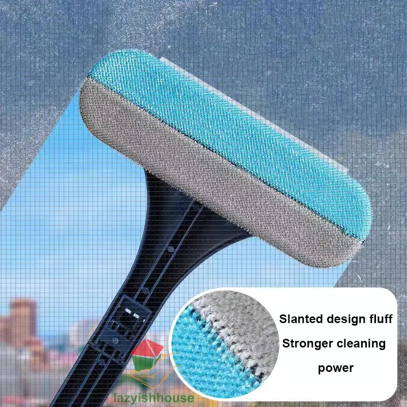 Double-sided Telescopic Rod Window Cleaner