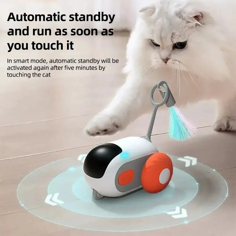 Juguete inteligente para gatos con control remoto