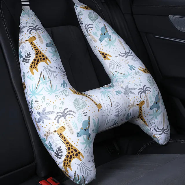 Almohada de viaje de animales para niños