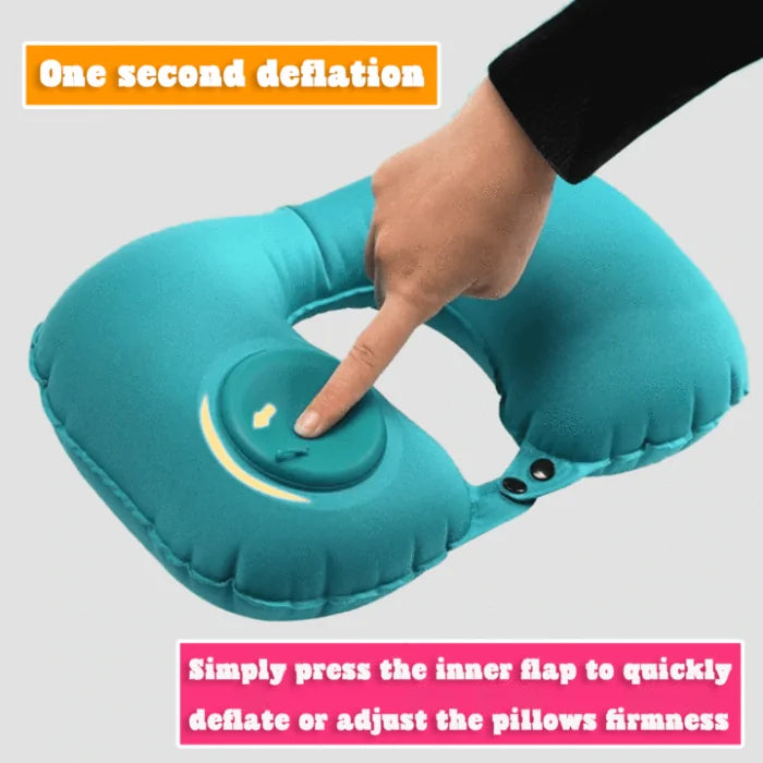 Magic Inflating Neck Pillow