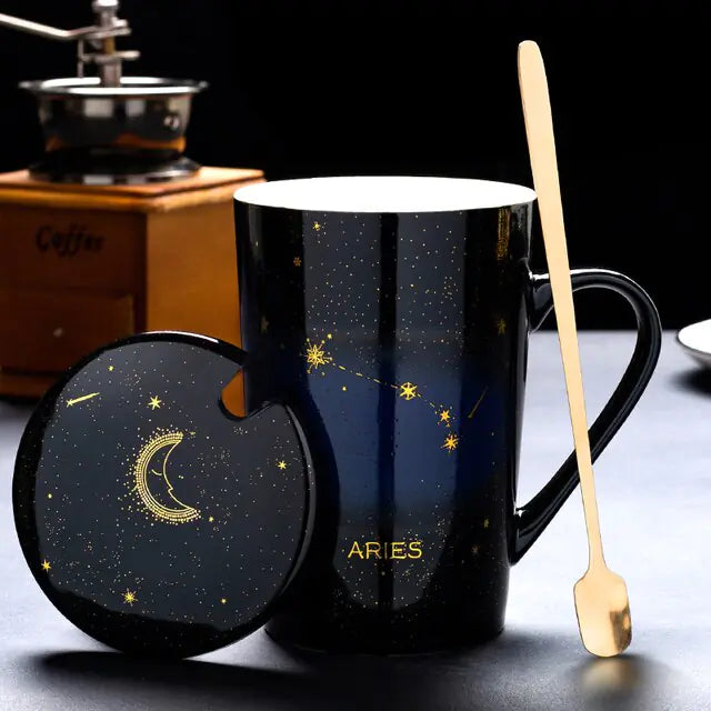 12 Zodiac Constellation Mug Set