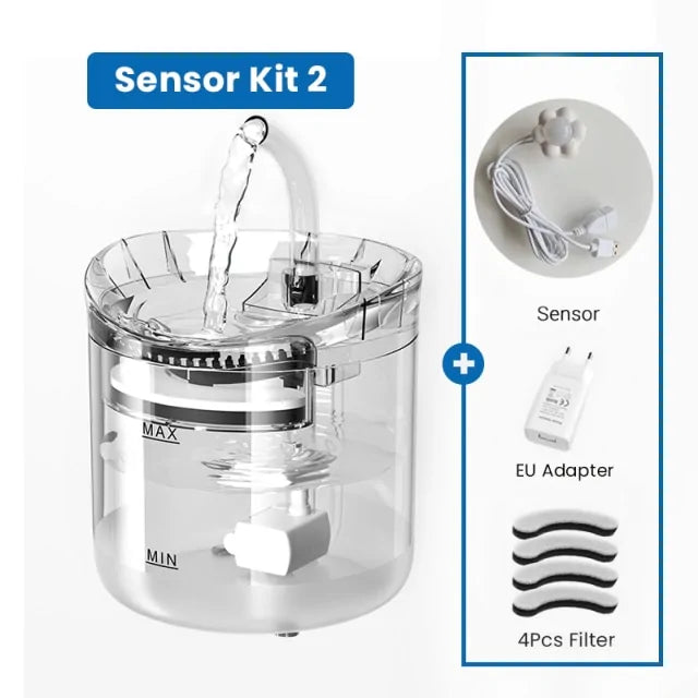 Automatic Cat Water Fountain with Sensor