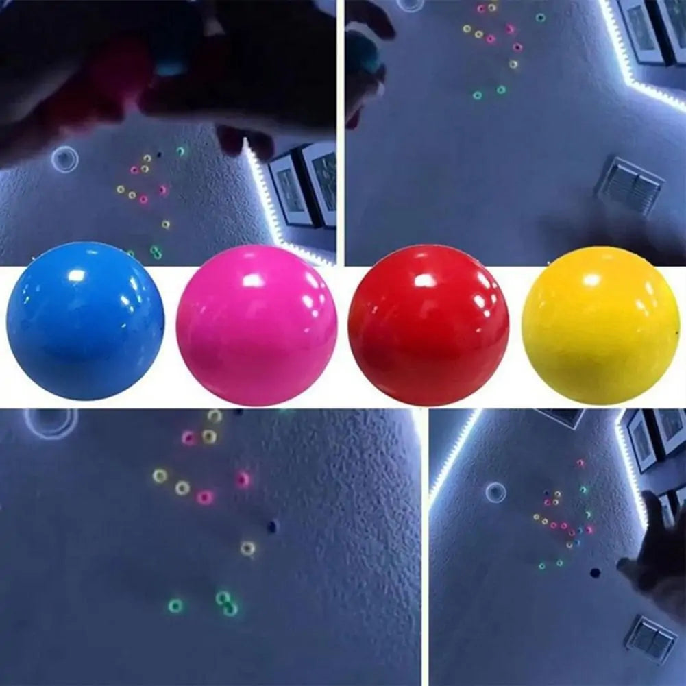 Mini Fluorescent Stress Relief Ball