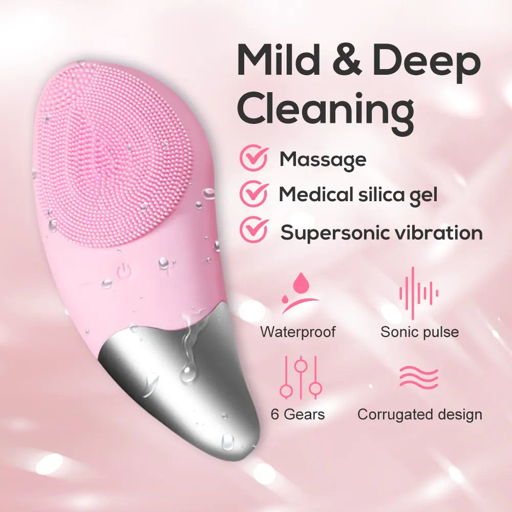 Mini Electric  Face Cleansing Brush