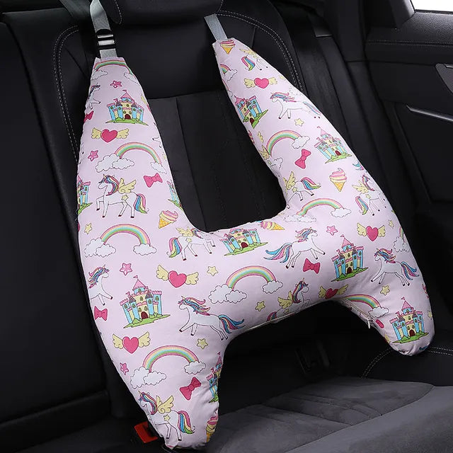 Almohada de viaje de animales para niños