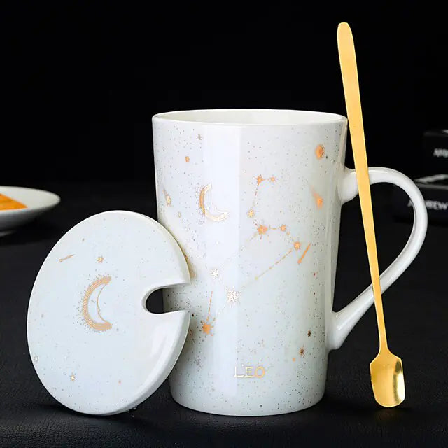 12 Zodiac Constellation Mug Set