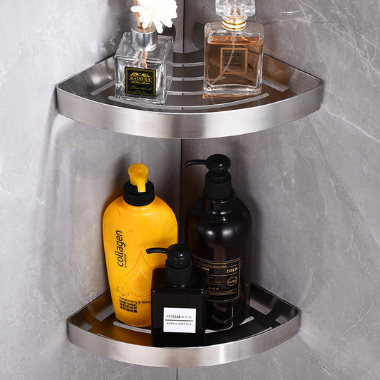 Bathroom Corner Shelf, Punch Free