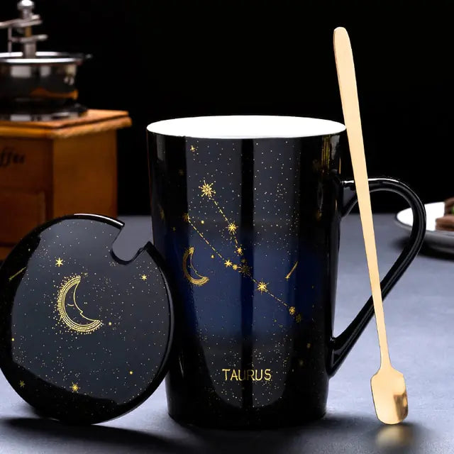 12 Zodiac Constellation Mug Set