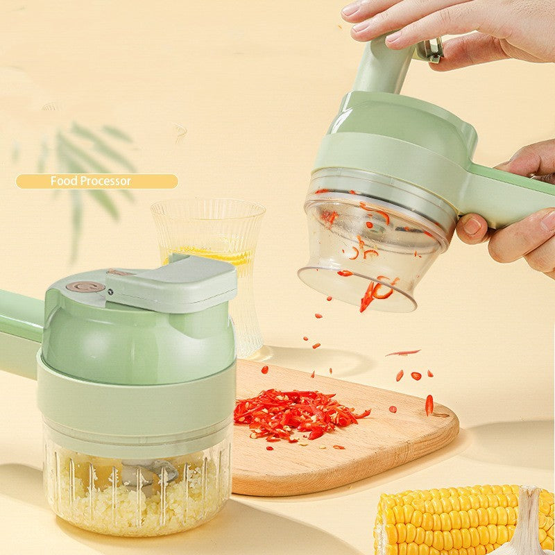 Multifunctional Electric Garlic Chopper Slicer