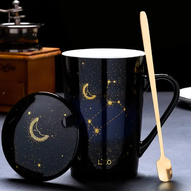 12 Zodiac Constellation Mug Set