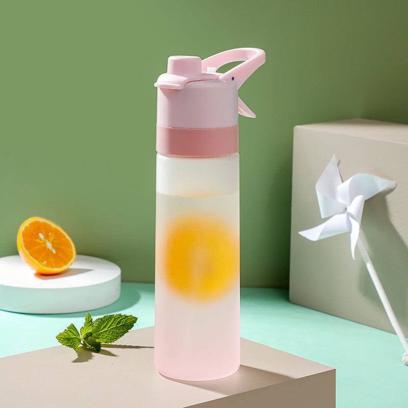 Outdoor Fitness Spray Water Bottle