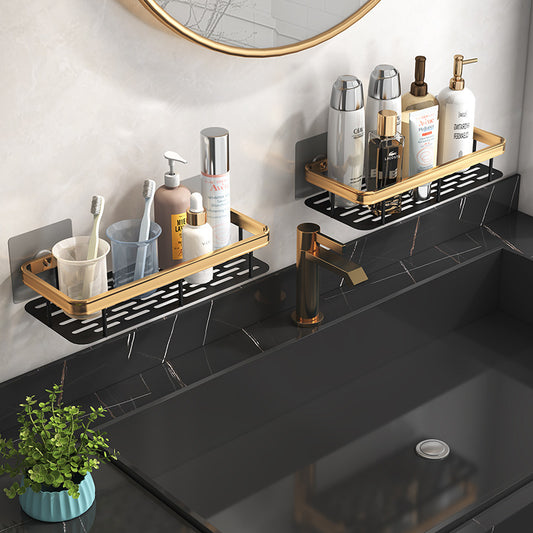 Punch-Free Bathroom Shelf for Toiletries