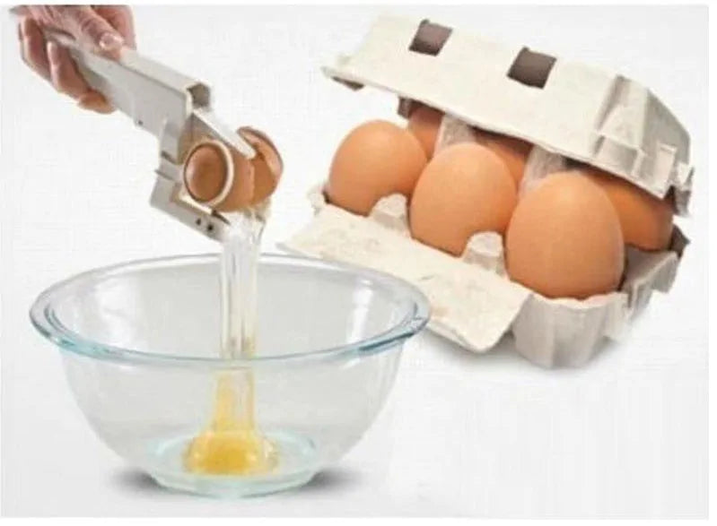 Egg Cracker Handheld York & White Separator