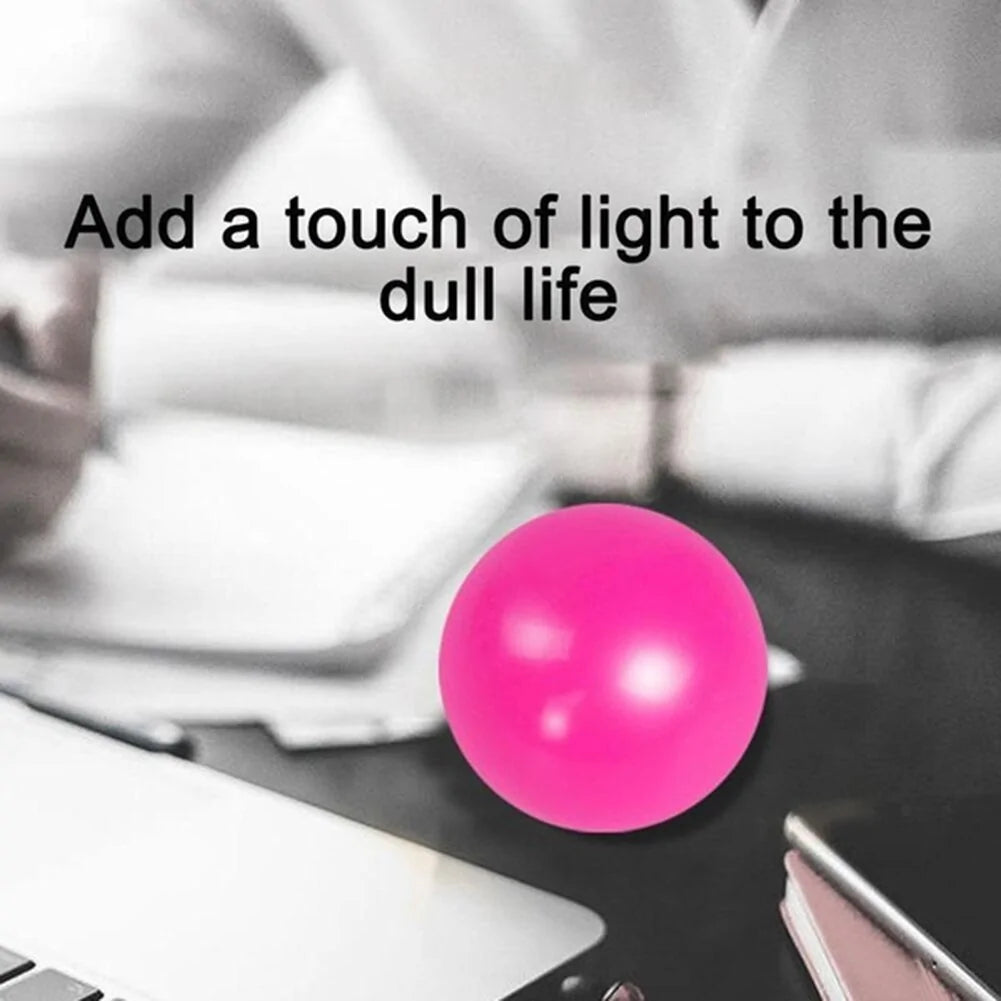 Mini Fluorescent Stress Relief Ball