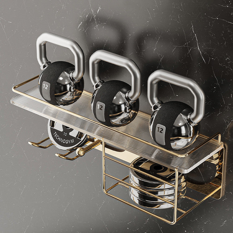 Wall Mounted Hair Dryer Storage Rack