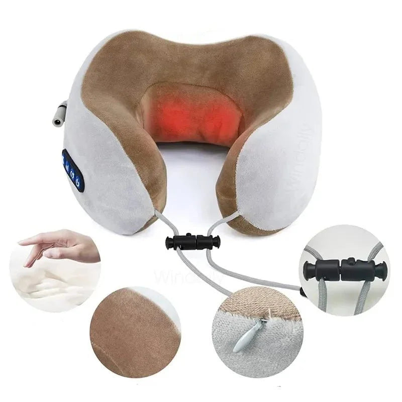 Almohada de masaje para el cuello.