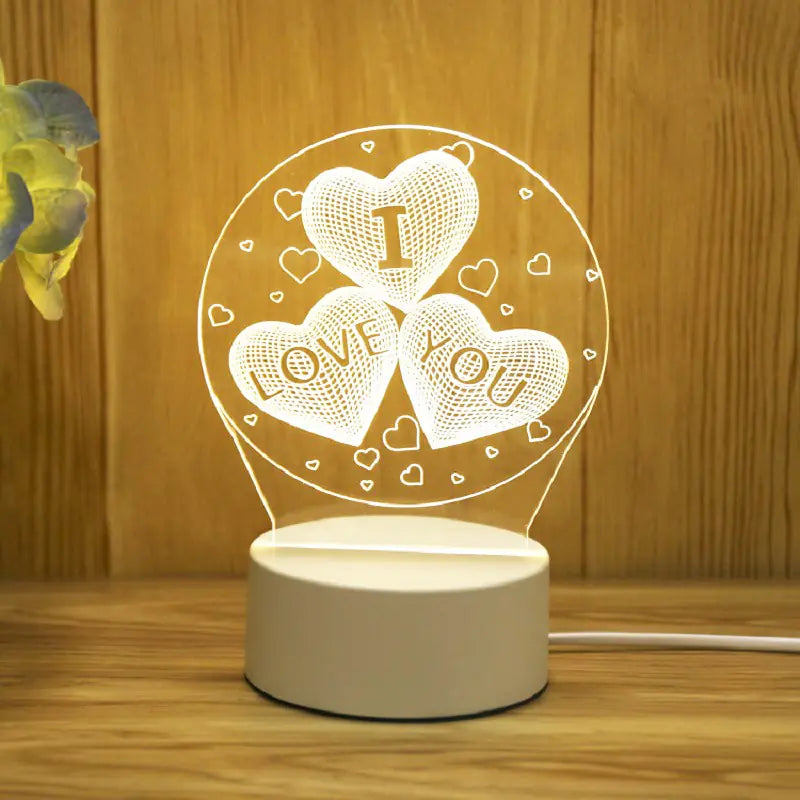 3D Acrylic Led Lamp