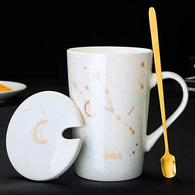 12 Zodiac Constellation Mug Set